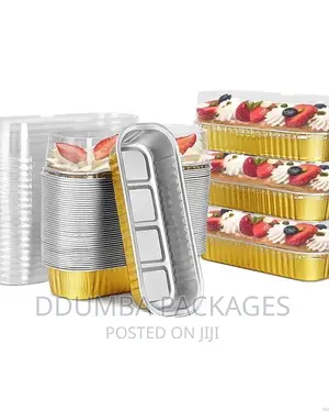 Aluminium Foil Rectangular Containers Per 20pcs