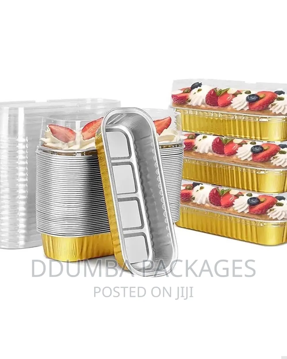Aluminium Foil Rectangular Containers Per 20pcs