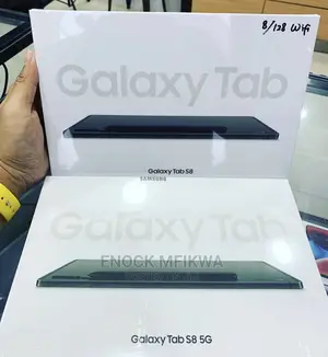 New Samsung Galaxy Tab S8 128 GB Gray