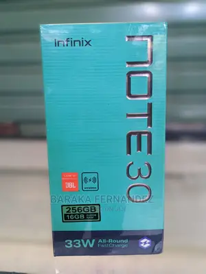 New Infinix Note 30 256 GB Black