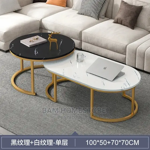 Marble Coffee Table 2 In 1