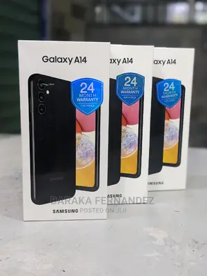 New Samsung Galaxy A14 64 GB Black