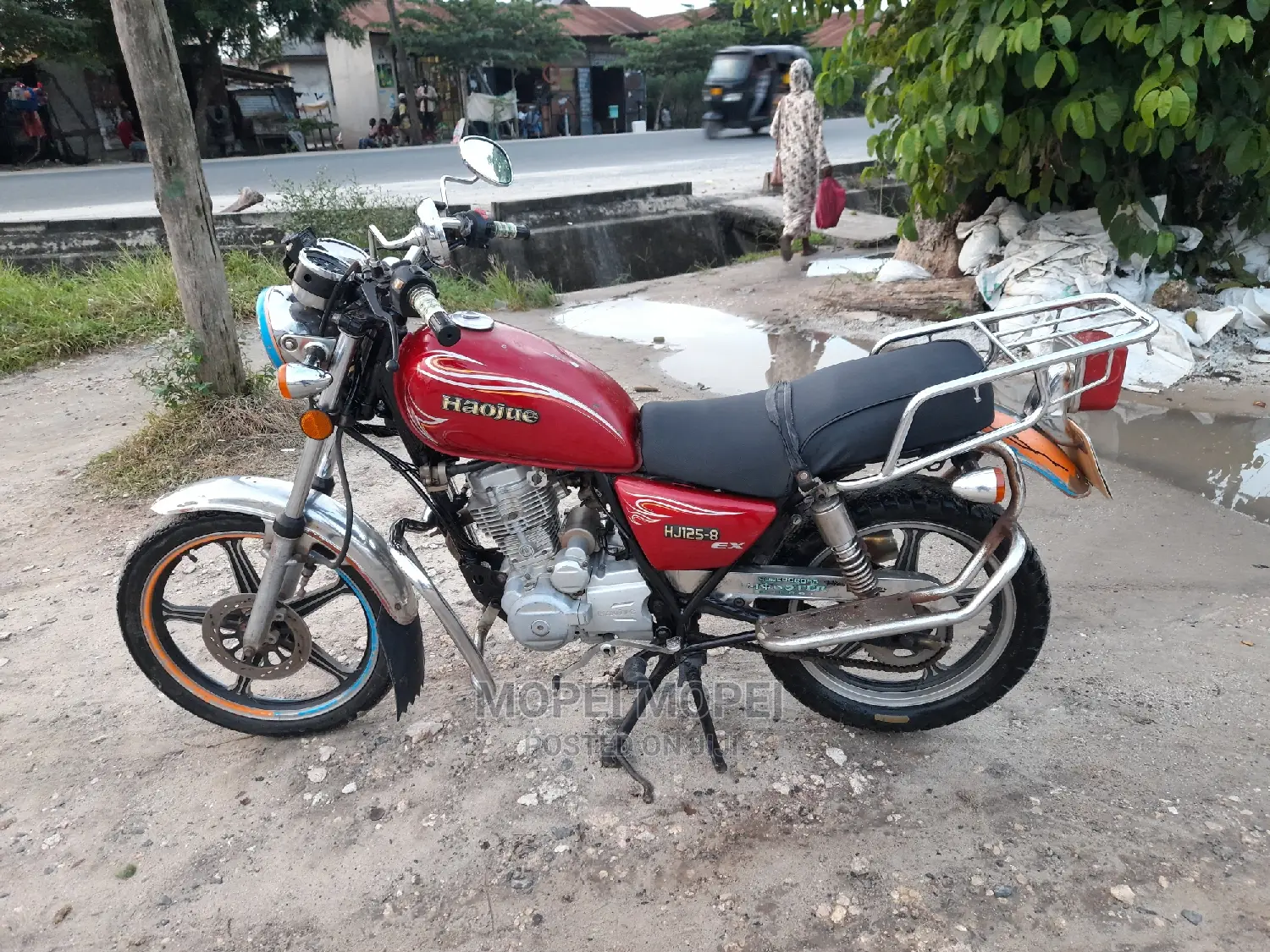 Haojue HJ125-11A 2017 Red