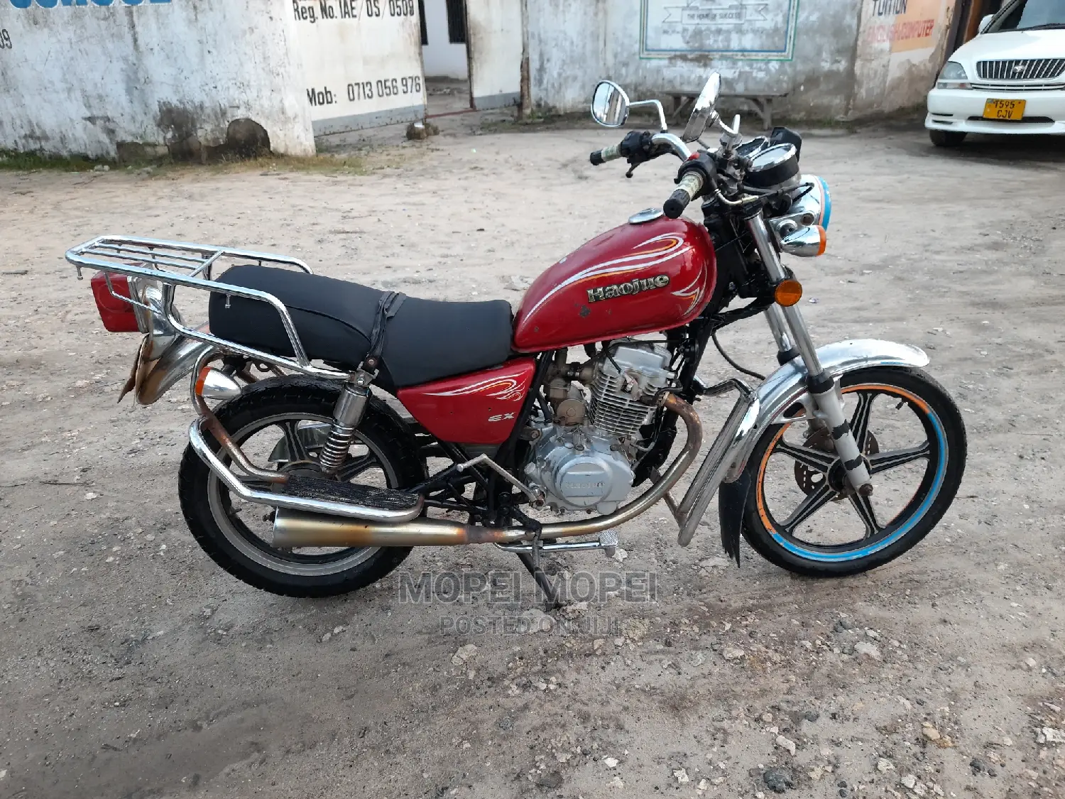 Haojue HJ125-11A 2017 Red