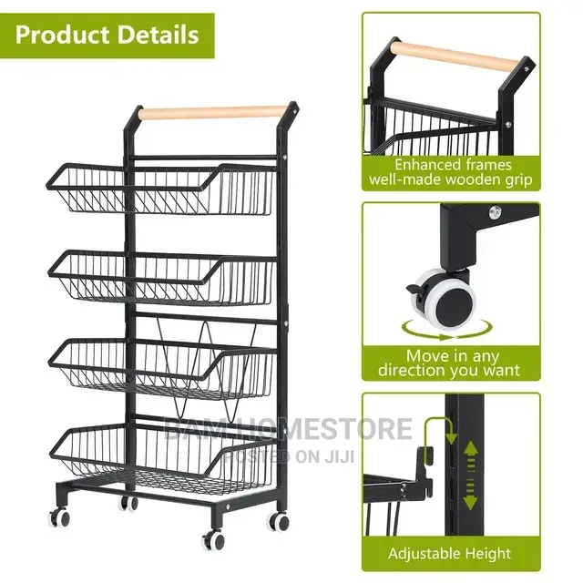 Movable Kitchen Racks