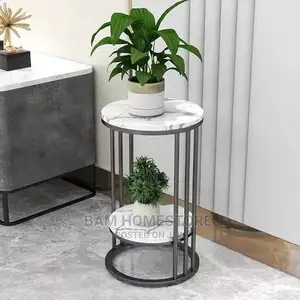 Marble Glass Round Stools