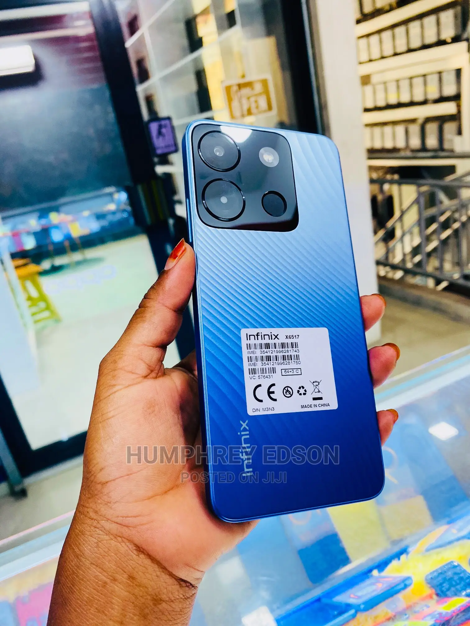 New Infinix Smart 7 Plus 64 GB Blue