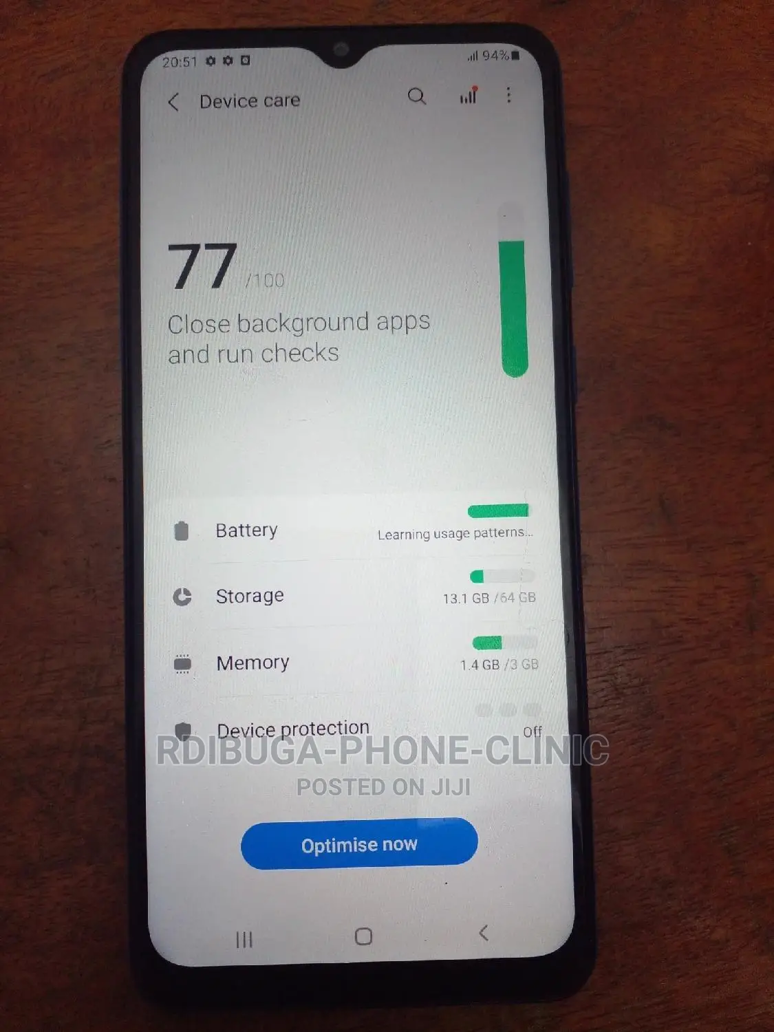 Samsung Galaxy A02 64 GB Blue