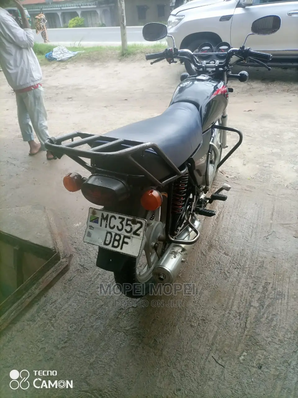 Haojue HJ125T-18A 2022 Black