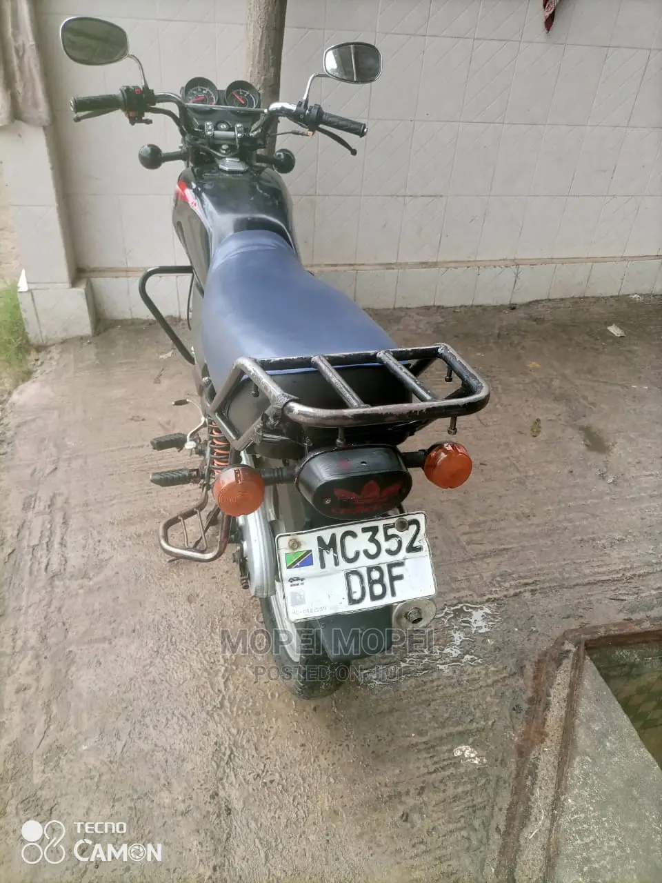 Haojue HJ125T-18A 2022 Black