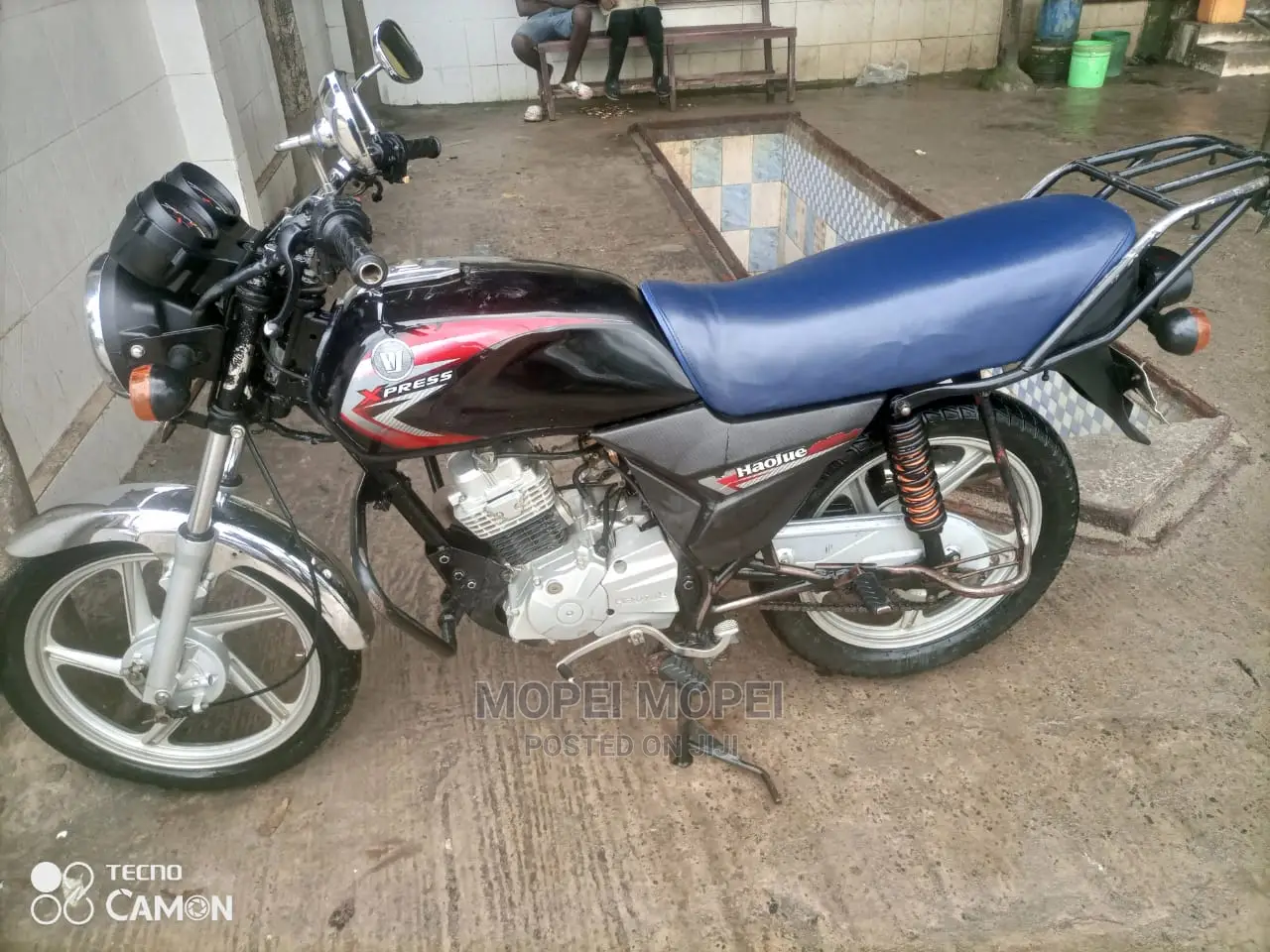 Haojue HJ125T-18A 2022 Black