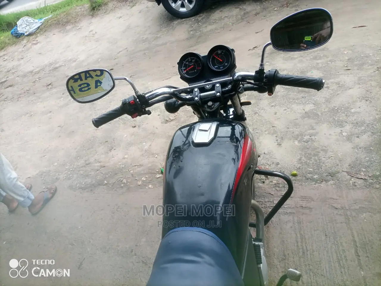 Haojue HJ125T-18A 2022 Black