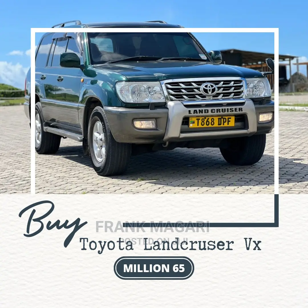 Toyota Land Cruiser HDJ 100 2000 Green