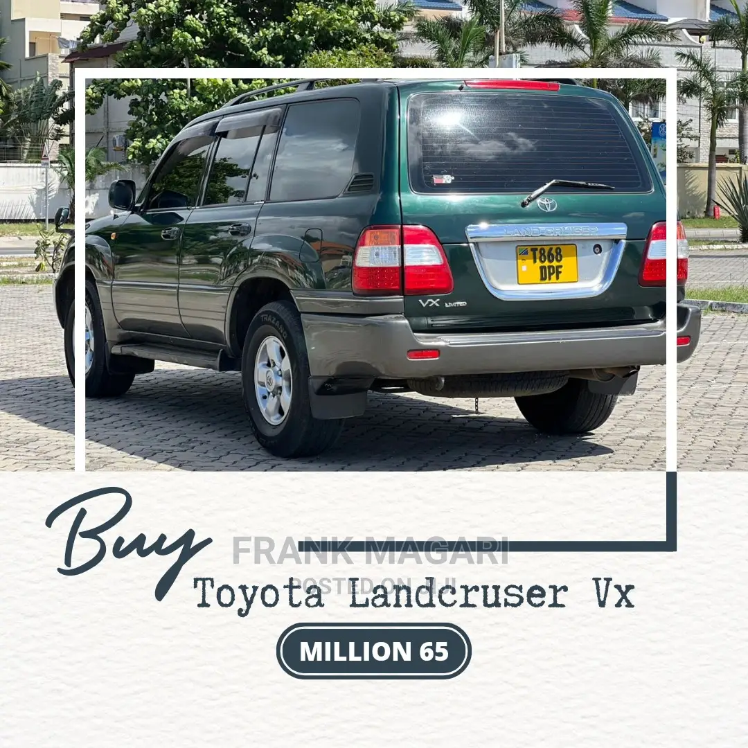Toyota Land Cruiser HDJ 100 2000 Green