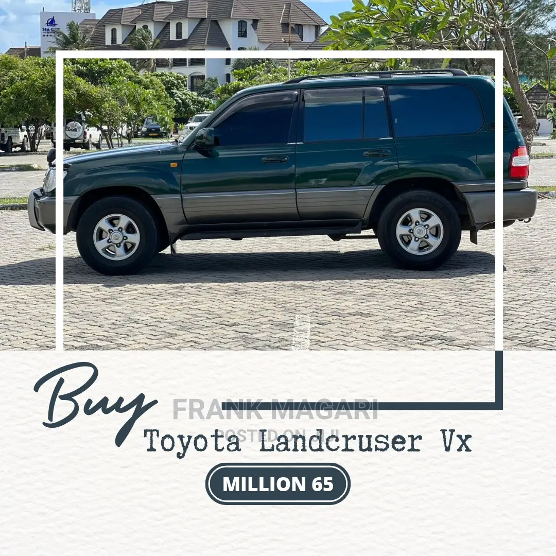 Toyota Land Cruiser HDJ 100 2000 Green