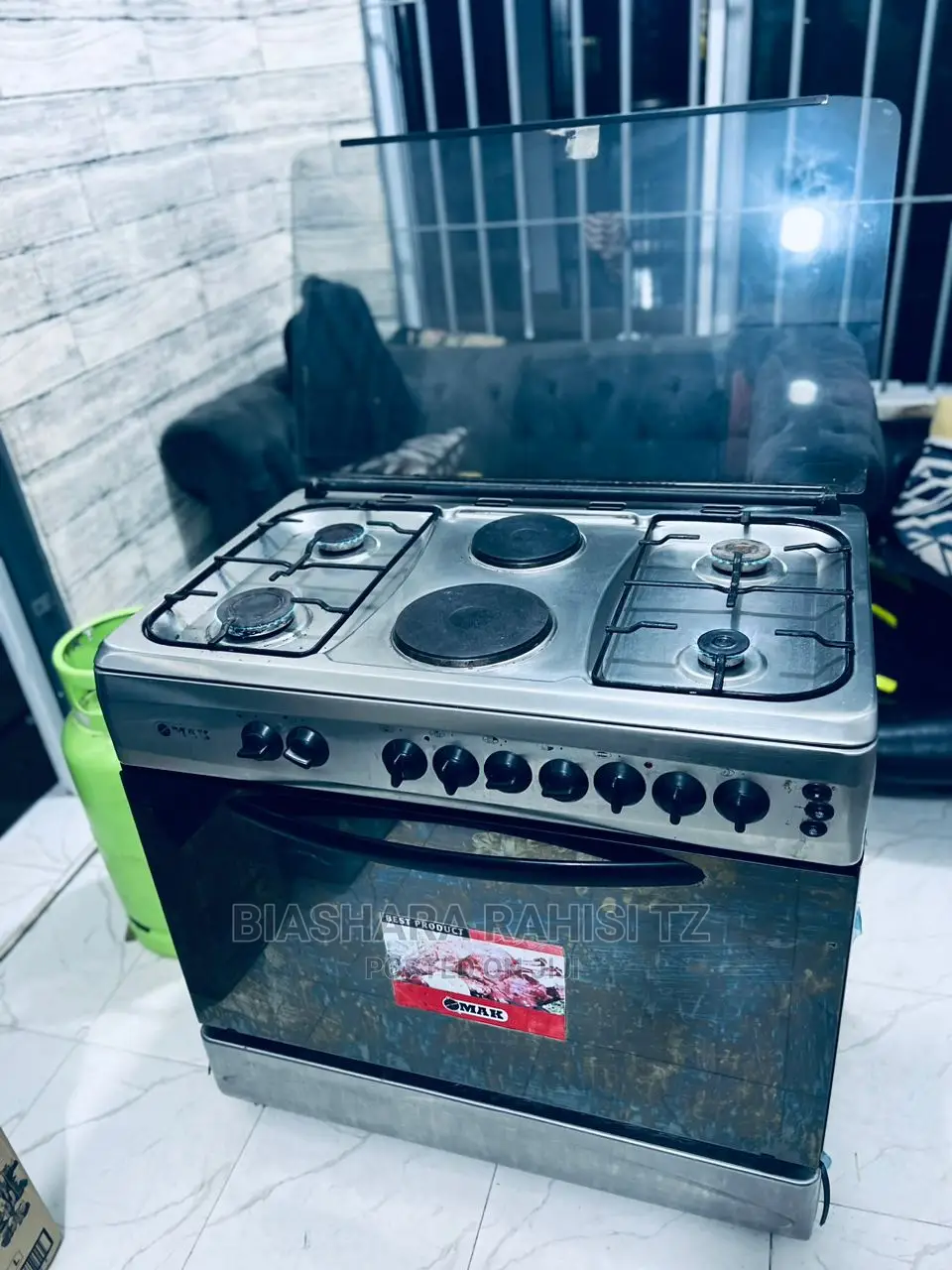 Jiko Plate 6 Na Oven Umeme