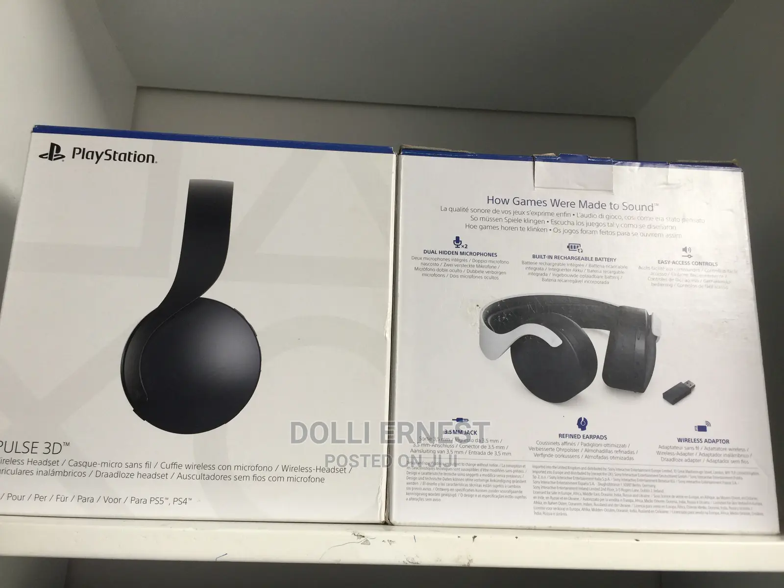 Play Station Headsets Pulse