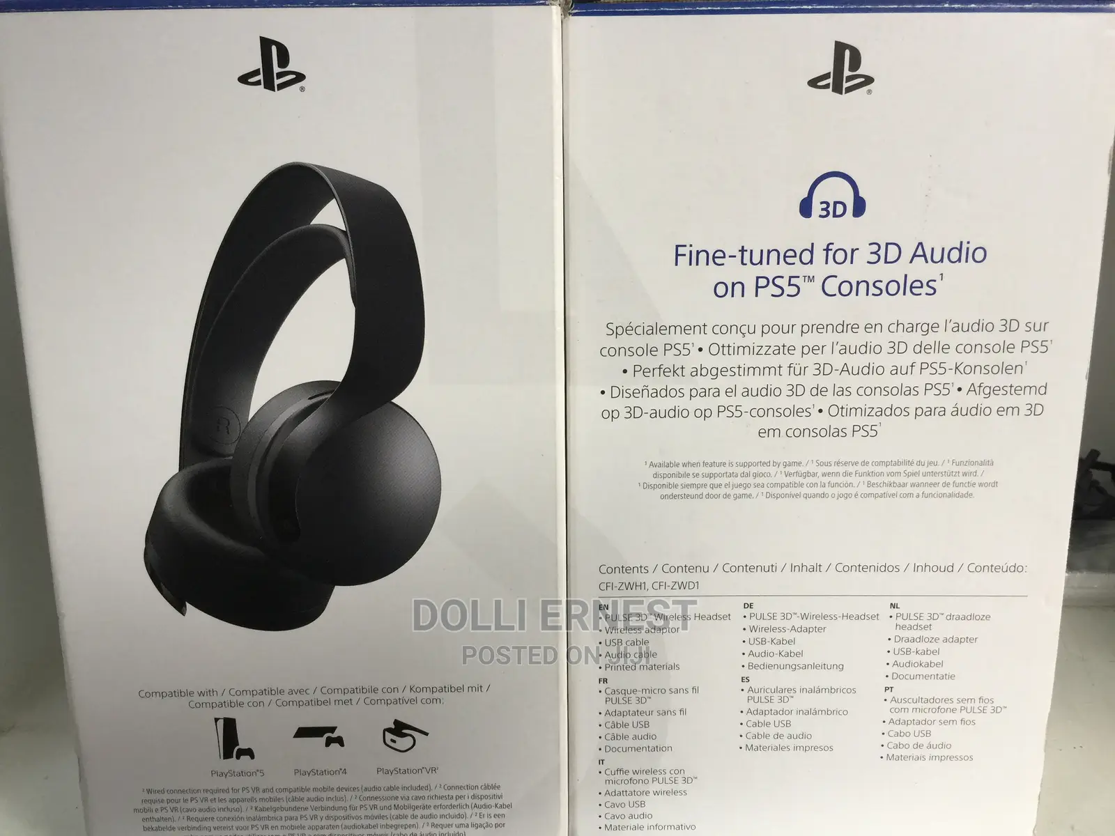 Play Station Headsets Pulse