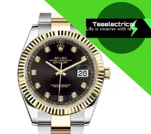 Watch Rolex-Silver Gold Strip
