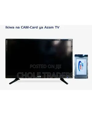 32" LED TV CI+ Series With AZAM CAM CARD Plus Azam Dish