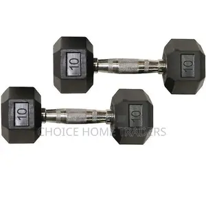 Hexon Rubber Dumbell Kg10(2pair)