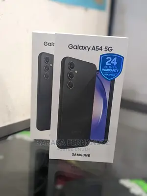 New Samsung Galaxy A54 5G 128 GB Black