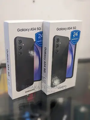New Samsung Galaxy A54 5G 128 GB Black