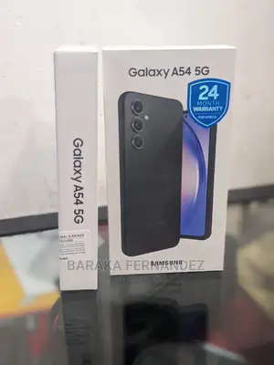 New Samsung Galaxy A54 5G 128 GB Black