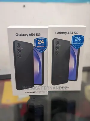 New Samsung Galaxy A54 5G 128 GB Black