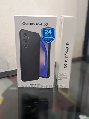 New Samsung Galaxy A54 5G 256 GB Black