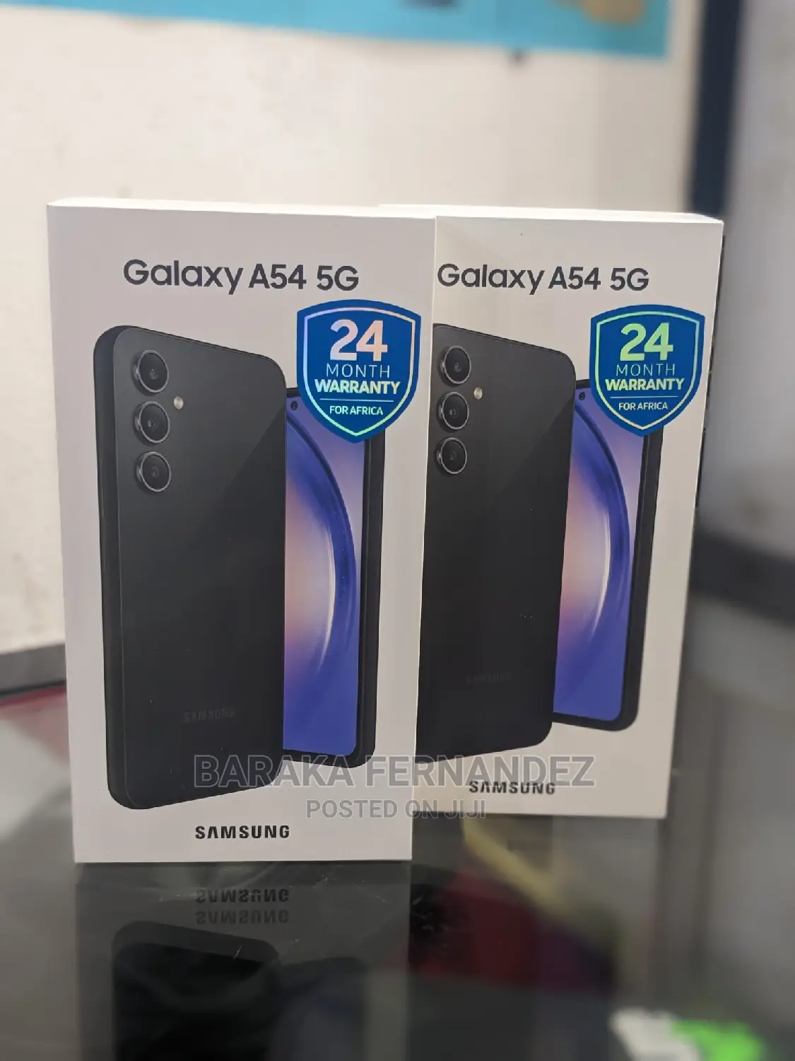 New Samsung Galaxy A54 5G 256 GB Black