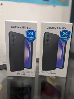 New Samsung Galaxy A54 5G 256 GB Black
