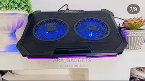 Ice Cooler And Stand With RBG Light For Laptop