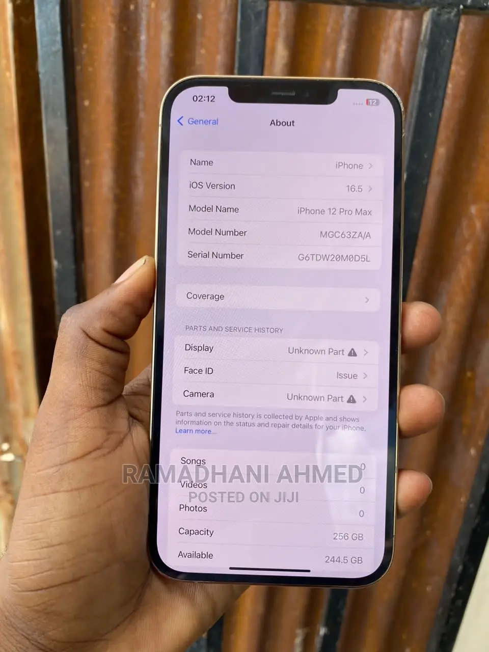 Apple iPhone 12 Pro Max 256 GB Gold