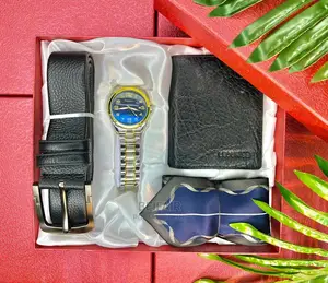 Set Ya Mkanda | Wallet | Saa | Tai | Belt | Watch | Tie |