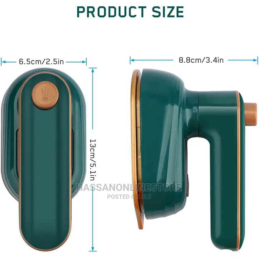 Portable Handheld Steam Iron – Non-Stick Ceramic