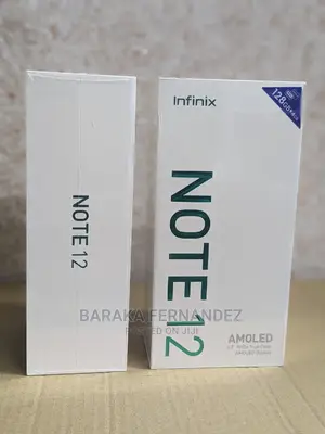 New Infinix Note 12 128 GB Black
