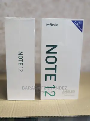 New Infinix Note 12 128 GB Black