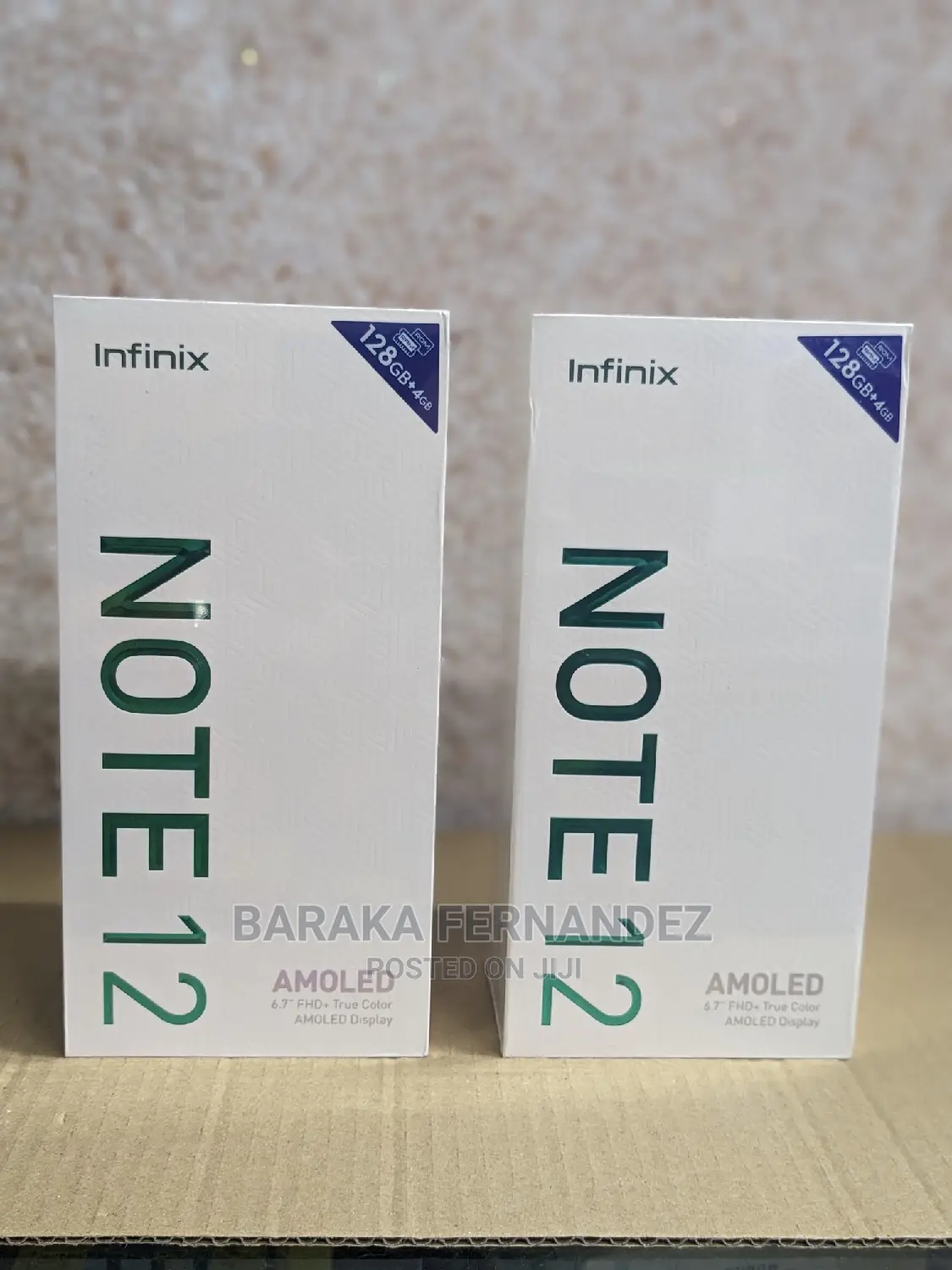 New Infinix Note 12 128 GB Black