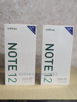 New Infinix Note 12 128 GB Black