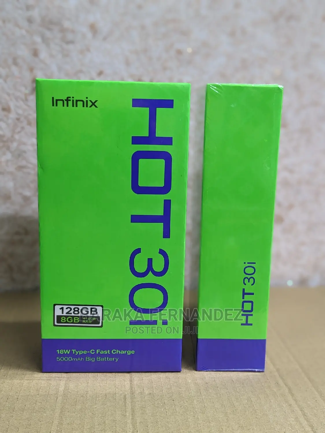 New Infinix Hot 30i 128 GB Black