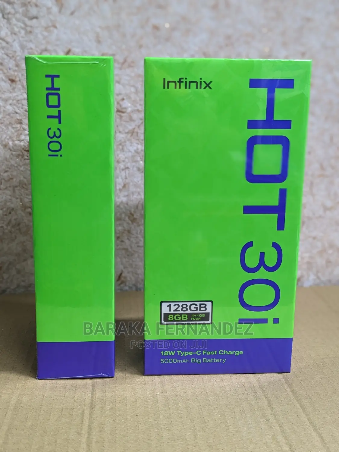 New Infinix Hot 30i 128 GB Black