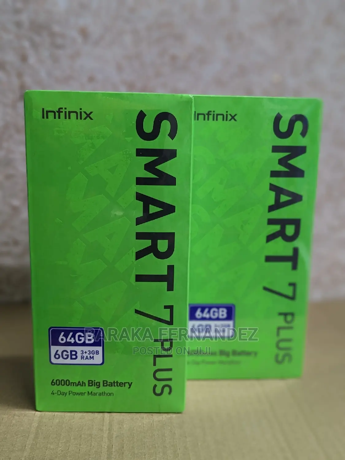New Infinix Smart 7 Plus 64 GB Black