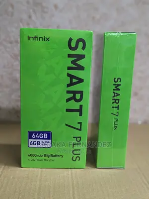 New Infinix Smart 7 Plus 64 GB Black