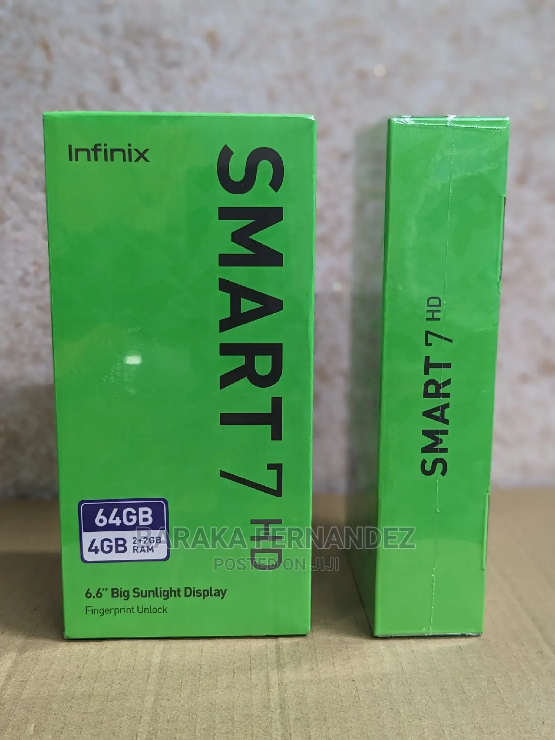 New Infinix Smart 7 HD 64 GB Black