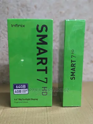 New Infinix Smart 7 HD 64 GB Black