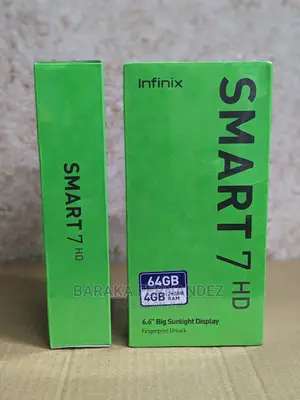 New Infinix Smart 7 HD 64 GB Black