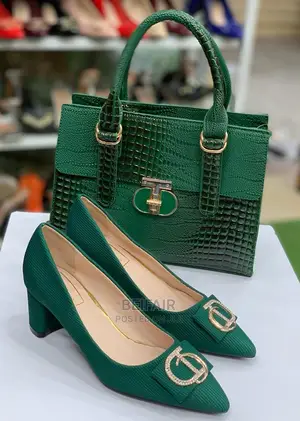 Set Ya Handbag Na Viatu Vya Kike |Handbags| Women Shoes |