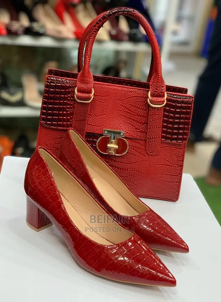 Set Ya Handbag Na Viatu Vya Kike |Handbags| Women Shoes |