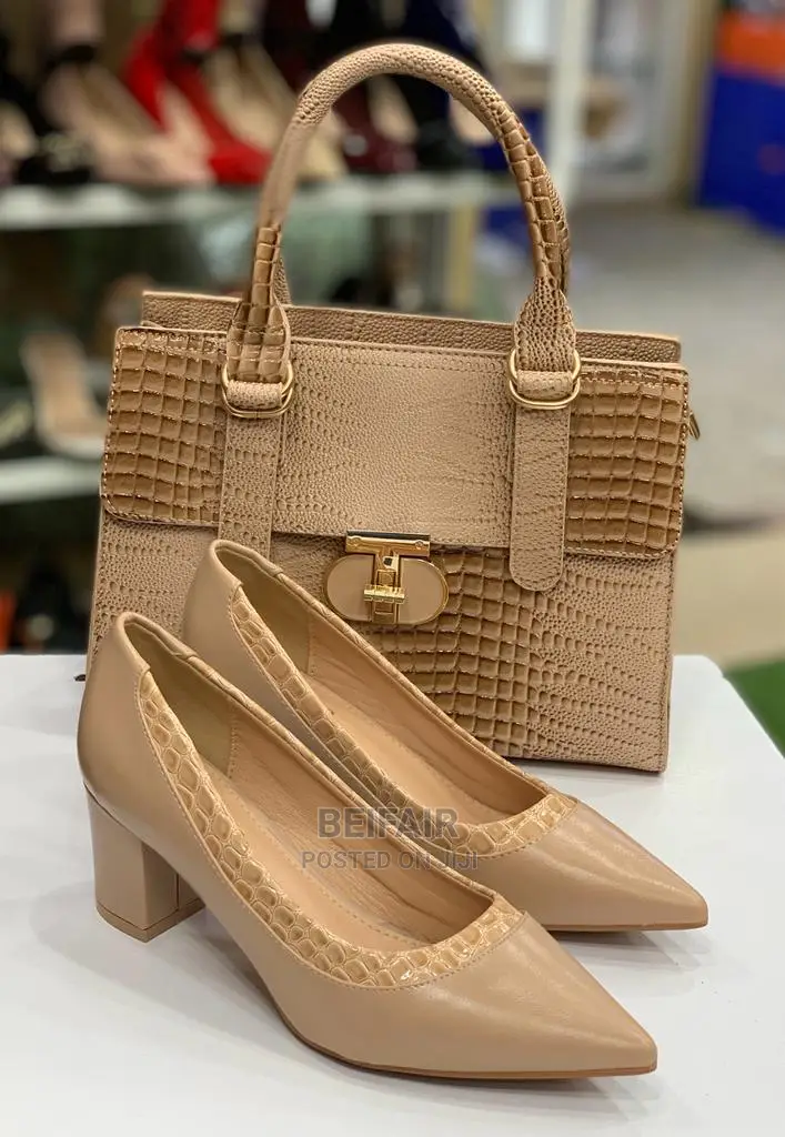 Set Ya Handbag Na Viatu Vya Kike |Handbags| Women Shoes |
